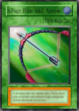 Silver Bow and Arrow